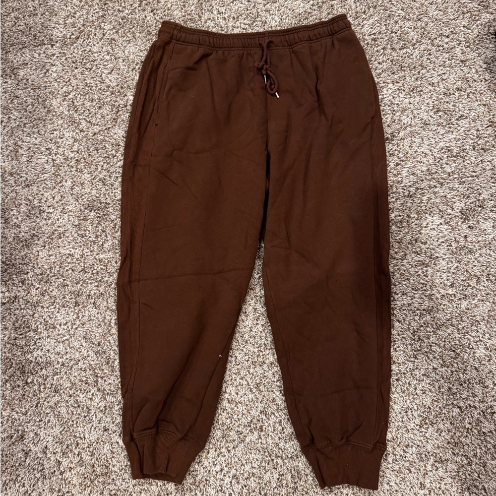 PINK Brown Jogger Pants Size XL